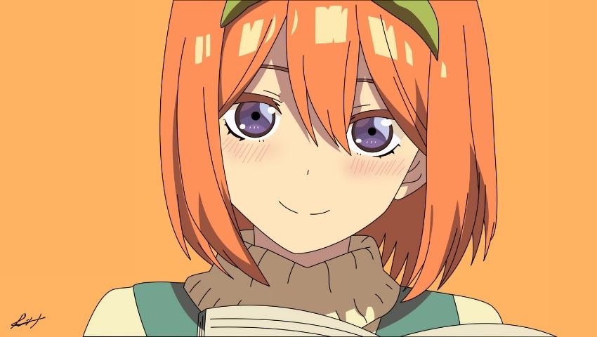 Meilleure chevelure orange des filles de l'anime Yotsuba Nakano