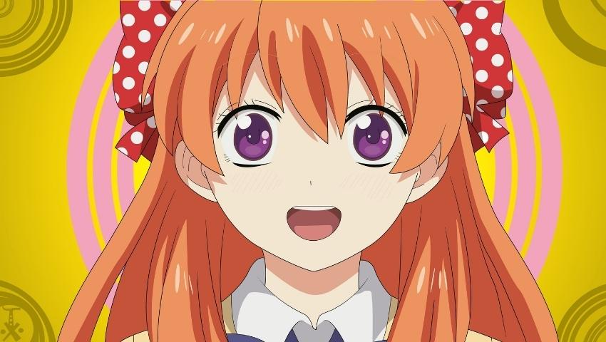 Meilleure chevelure orange Anime Girls Chiyo Sakura