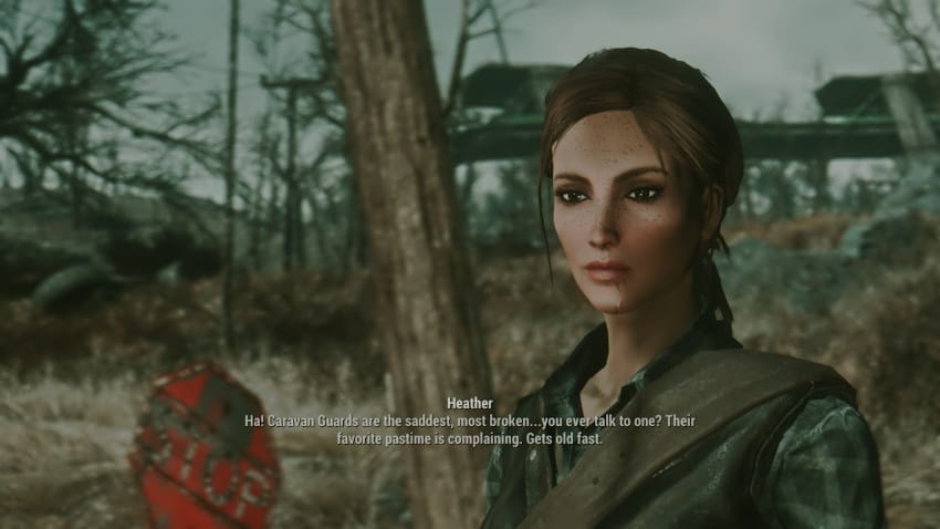 Les meilleurs mods pour les compagnons de Fallout 4 - Heather Casdin
