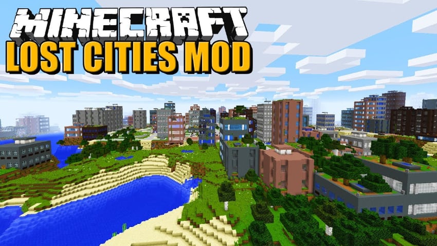 Les meilleurs mods de survie Minecraft - Lost Cities