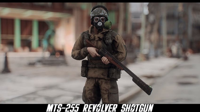 Les meilleurs mods d'armes de Fallout 4 - MTS-255 Revolver