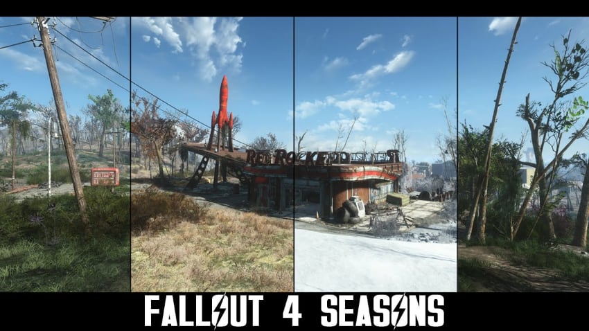 Meilleurs mods de textures pour Fallout 4 - Fallout 4 Seasons