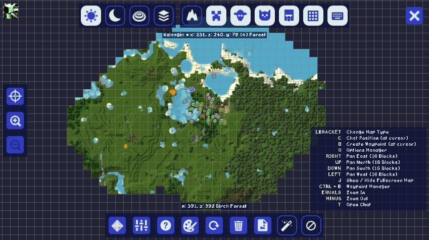 Meilleurs Mods Minecraft - Journey Map