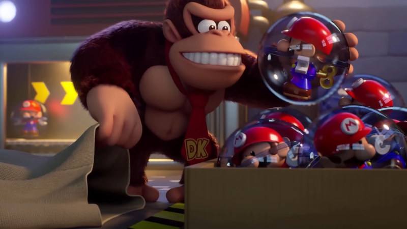 Mario contre. Aperçu de Donkey Kong - Le retour du Kong