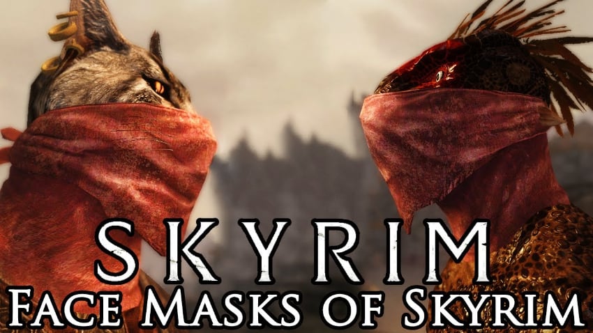 Les meilleurs mods de vêtements de Skyrim - Face Masks of Skyrim