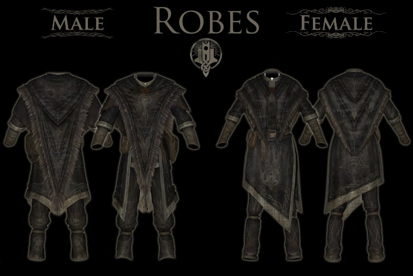 Les meilleurs mods de vêtements de Skyrim - Archmage of Winterhold
