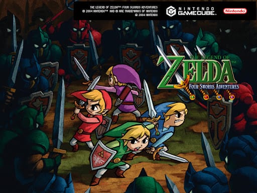 Meilleurs jeux Zelda - The Legend of Zelda - Four Swords