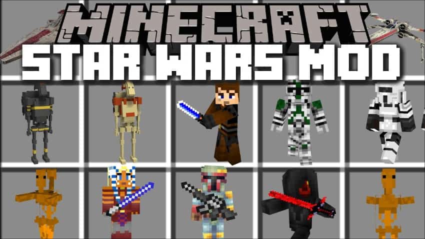 Meilleurs Mods Minecraft Stars Wars - Star Wars in MC