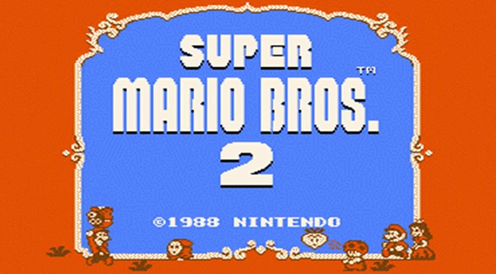Meilleurs jeux Super Mario - Super Mario Bros 2