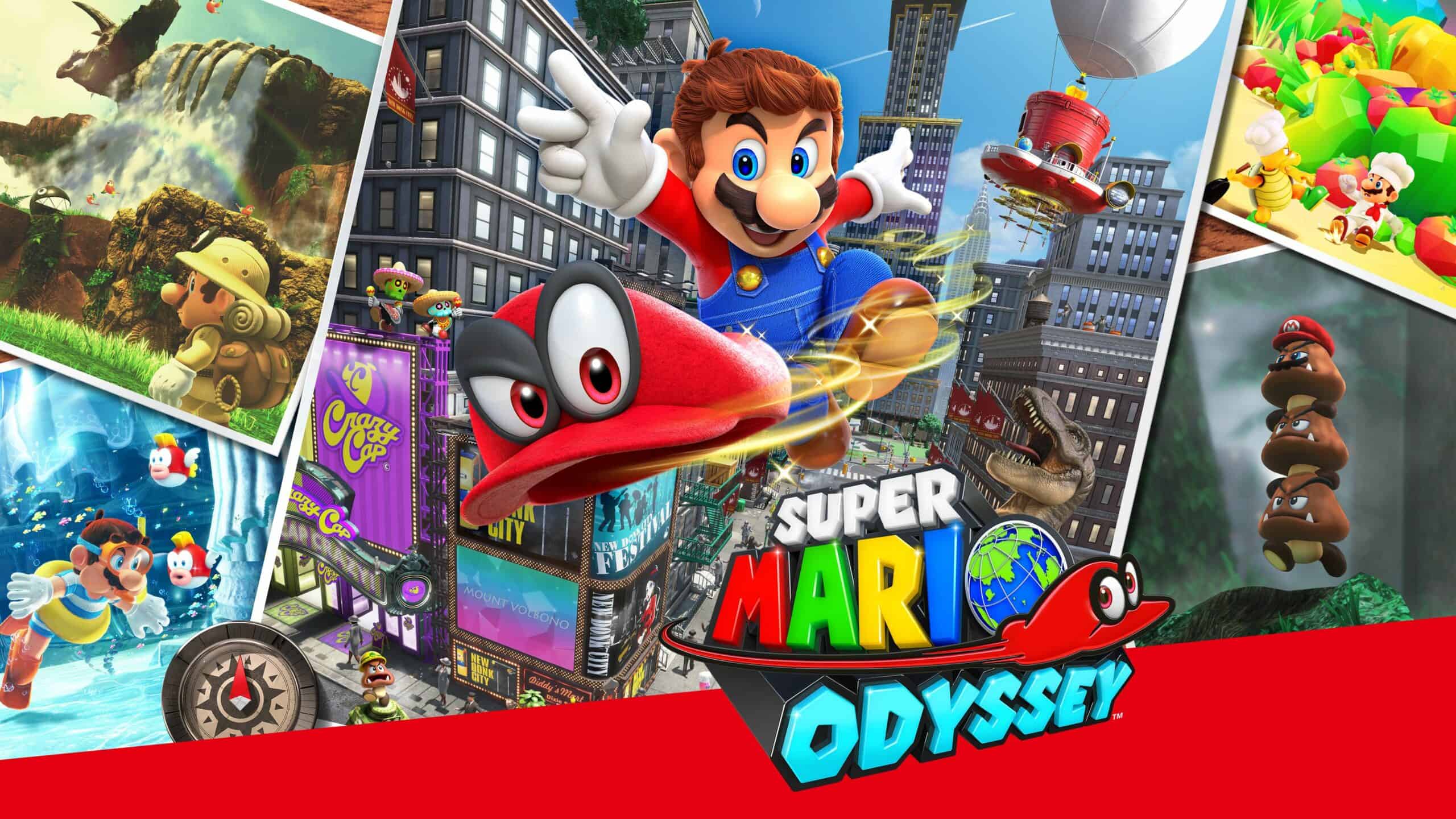 Meilleurs jeux Super Mario - Super Mario Odyssey