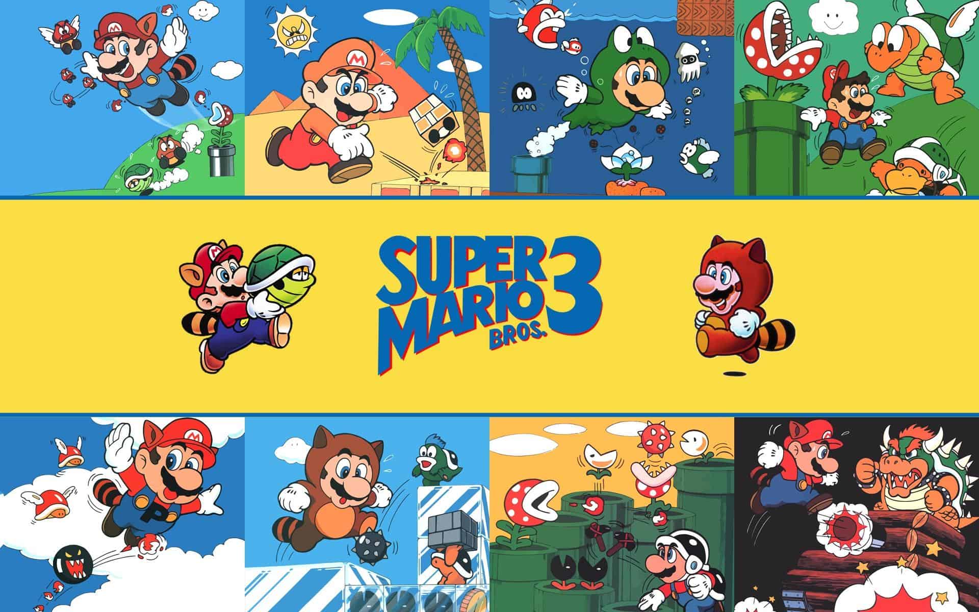 Meilleurs jeux Super Mario - Super Mario Bros 3