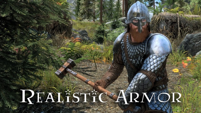 Les meilleurs mods d'armure de Skyrim - Realistic Armor