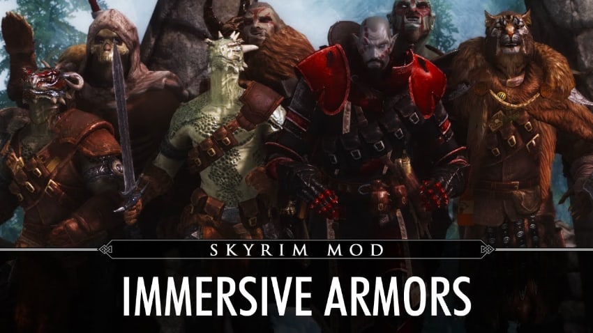 Les meilleurs mods d'armure de Skyrim - Immersive Armors