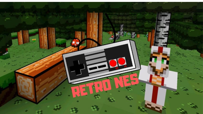 Meilleurs Mods de Texture Minecraft - Retro NES