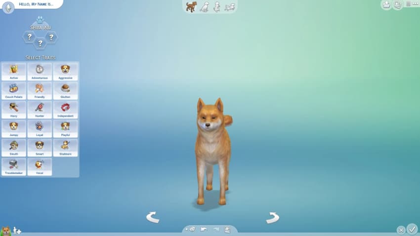 Les meilleurs mods pour animaux des Sims 4 - Traits mineurs des animaux