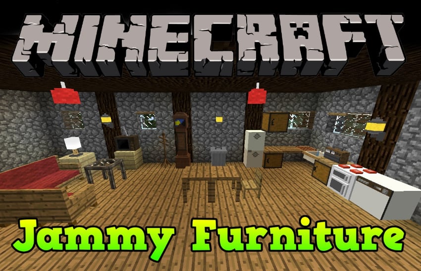 Meilleurs Mods de Meubles Minecraft - Jammy Furniture