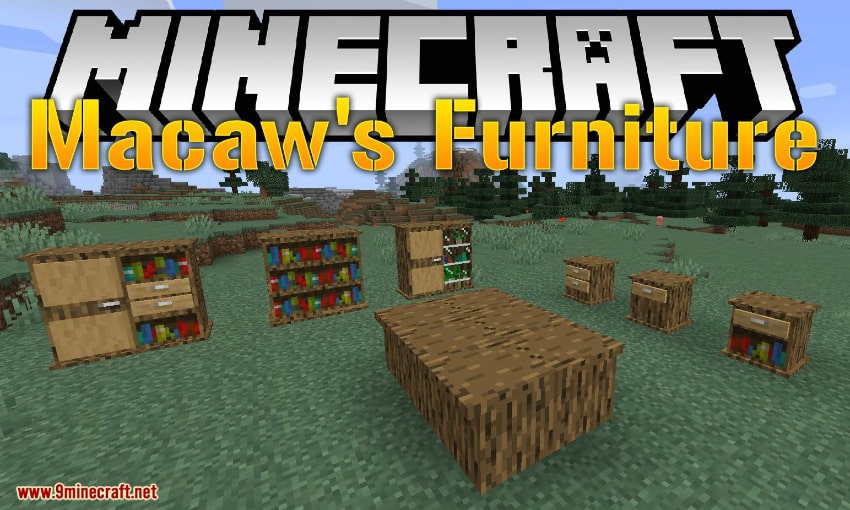 Meilleurs Mods de Meubles Minecraft - Macaw's Furniture