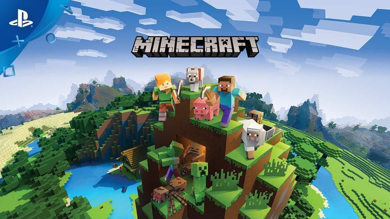 Meilleures ventes de jeux PS4 - Minecraft