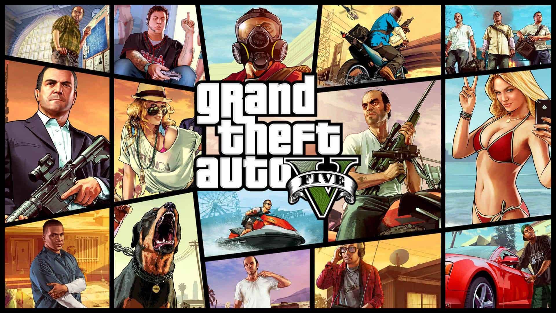 Meilleures ventes de jeux PS4 - Grand Theft Auto V