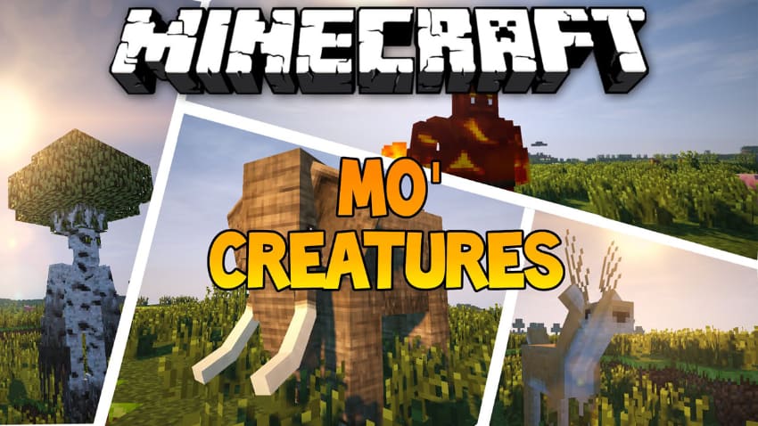 Les meilleurs mods d'animaux Minecraft - Mo Creatures