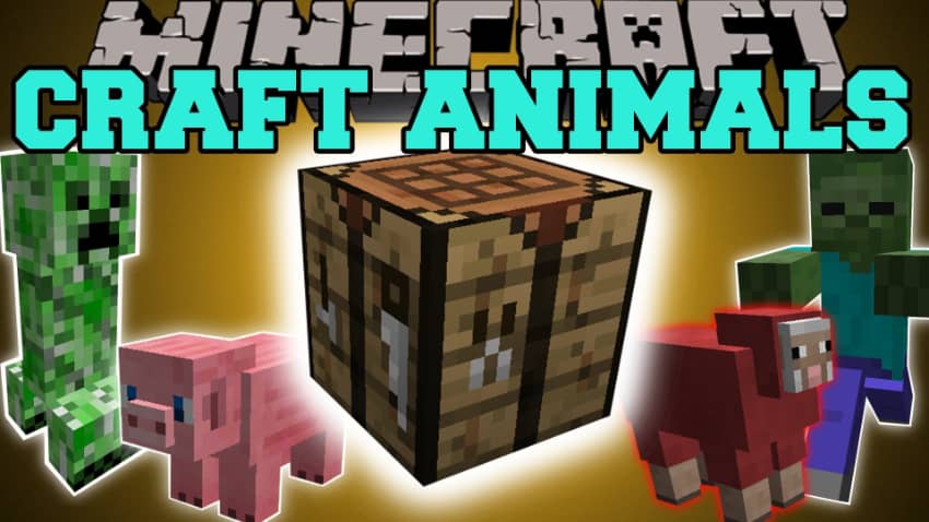 Les meilleurs mods d'animaux Minecraft - Craftable Animals