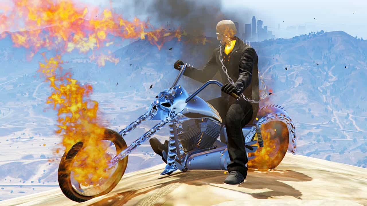 Les meilleurs mods de GTA 5 - Ghost Rider