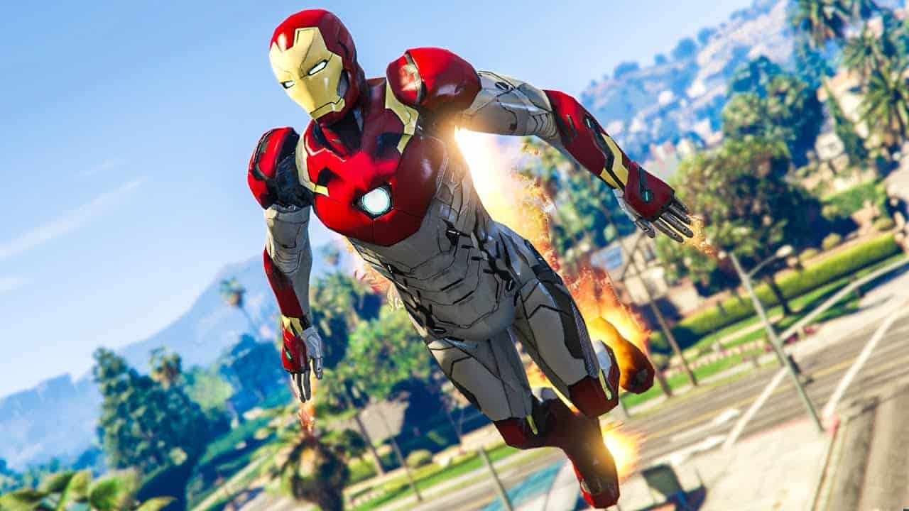Meilleurs Mods GTA 5 - Devenir Iron Man