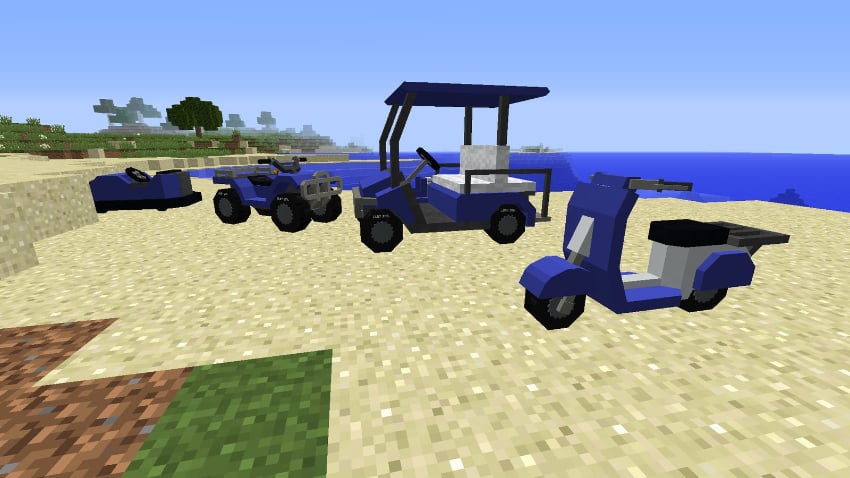 Les meilleurs mods de voitures Minecraft de tous les temps - Mr. Crayfish's Vehicle