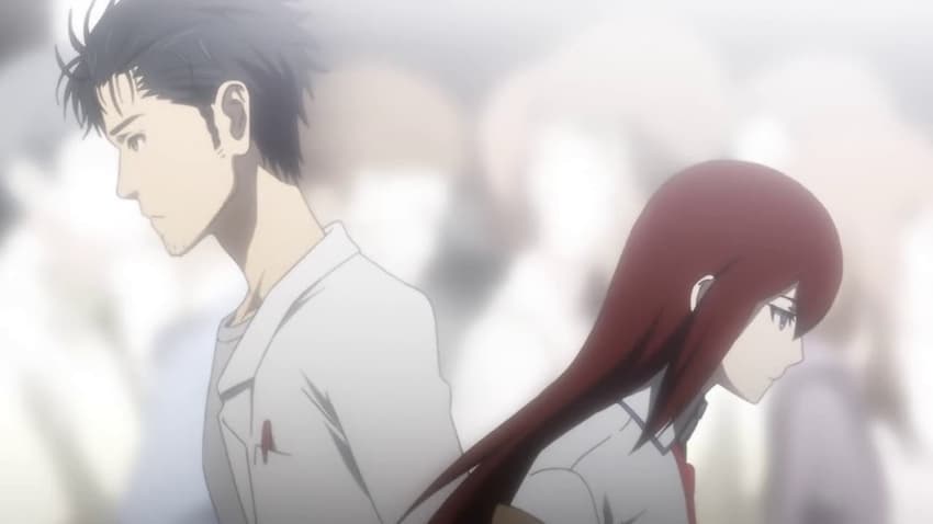 Meilleurs couples d'anime - Okabe Rintarou et Makise Kurisu