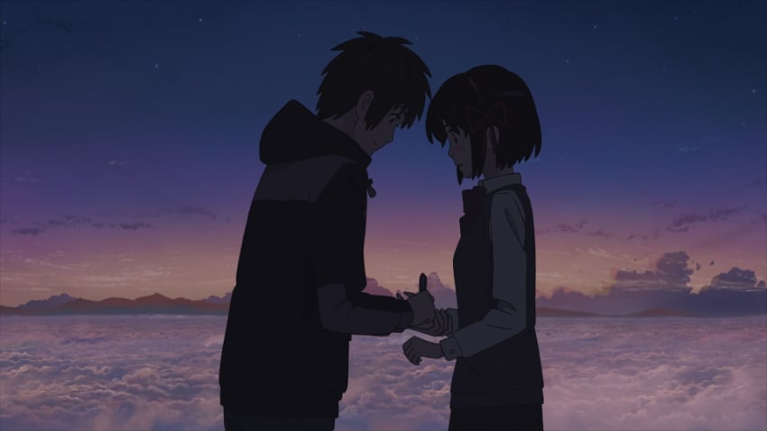 Meilleurs couples d'anime - Mitsuha Miyamizu et Taki Tachibana