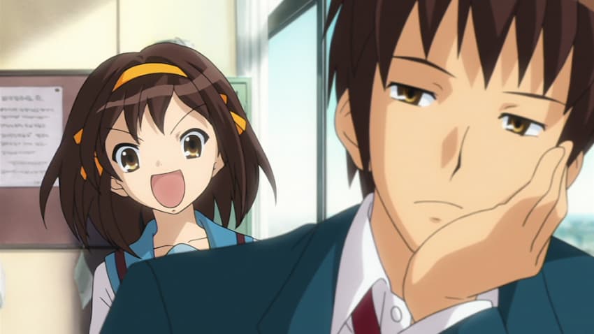 Meilleurs couples d'anime - Haruhi Suzumiya et Kyon
