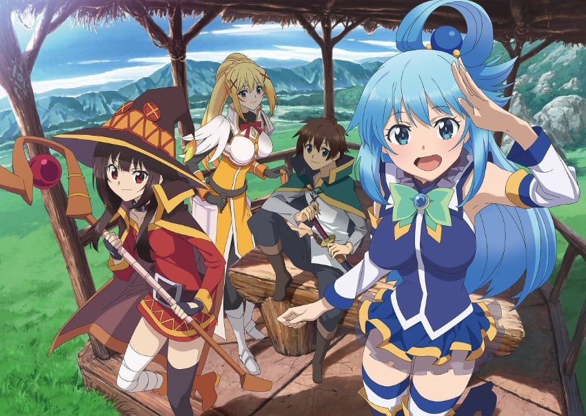 Meilleur anime comique - KonoSuba