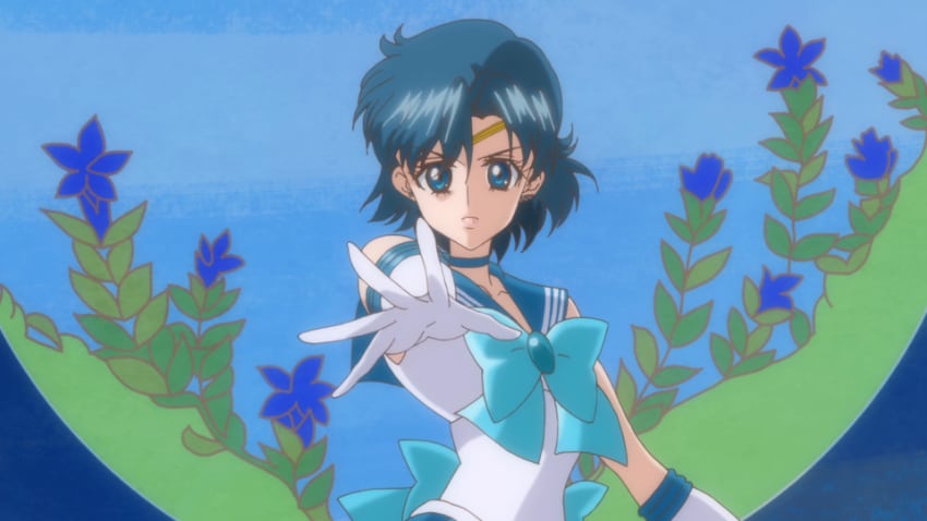 Meilleures filles d'anime aux cheveux courts - Sailor Mercury (Sailor Moon) 