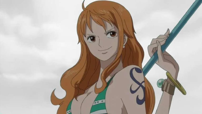 Meilleures filles d'anime aux cheveux courts - Nami (One Piece) 