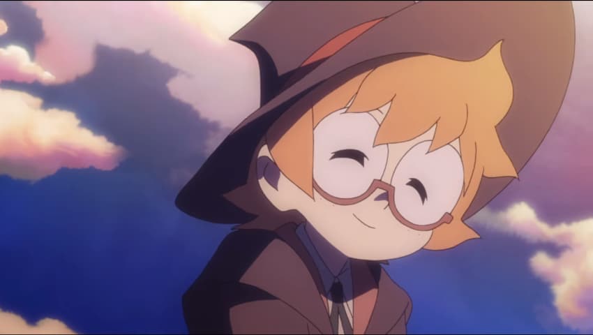 Meilleures filles d'anime aux cheveux courts - Lotte (Litle Witch Academia) 