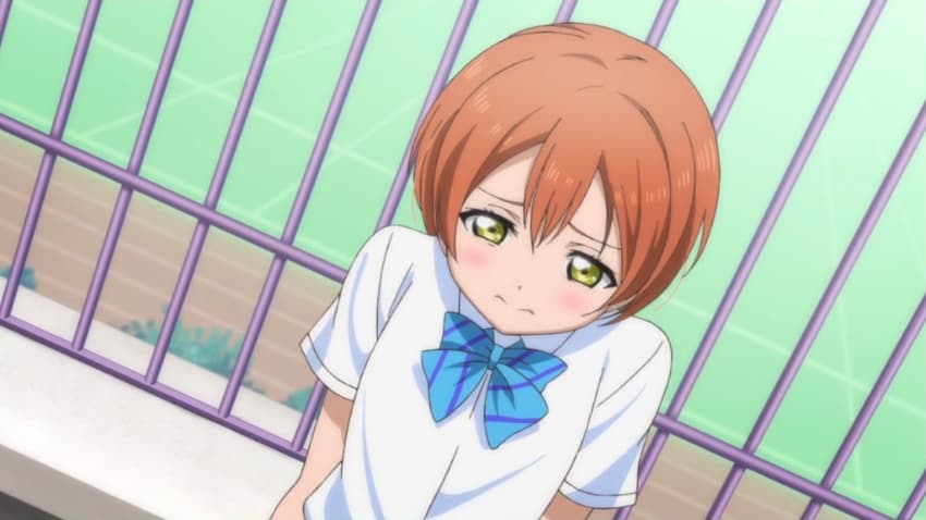 Meilleures filles d'anime aux cheveux courts - Rin Hoshizora (Love Live !) 