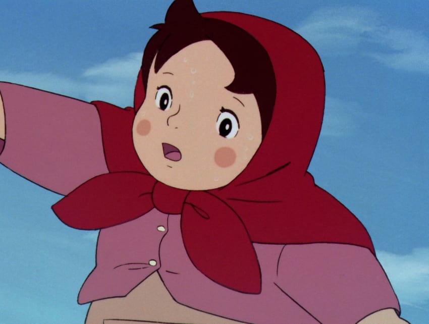 Meilleures filles d'anime aux cheveux courts - Heidi (Heidi, Girl of the Alps) 