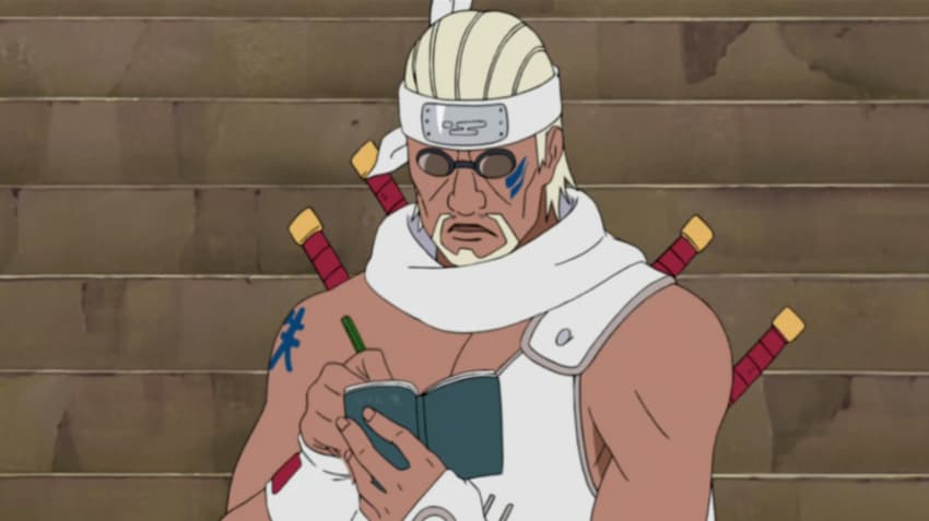 Les meilleurs personnages barbus d'anime - Killer Bee (Naruto)