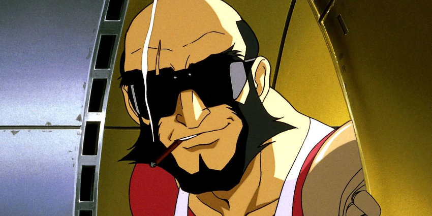 Les meilleurs personnages barbus d'anime - Jet Black (Cowboy Bebop)