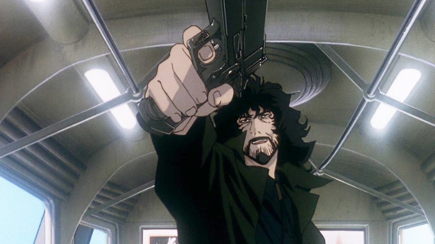 Les meilleurs personnages barbus d'anime - Vincent Volaju (Cowboy Bebop)