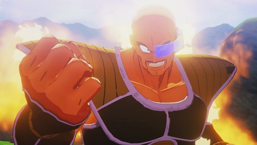 Les meilleurs personnages d'anime chauves - Nappa Dragon Ball