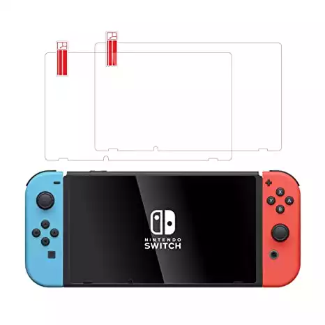 Protection d'écran en verre trempé TalkWorks pour Nintendo Switch