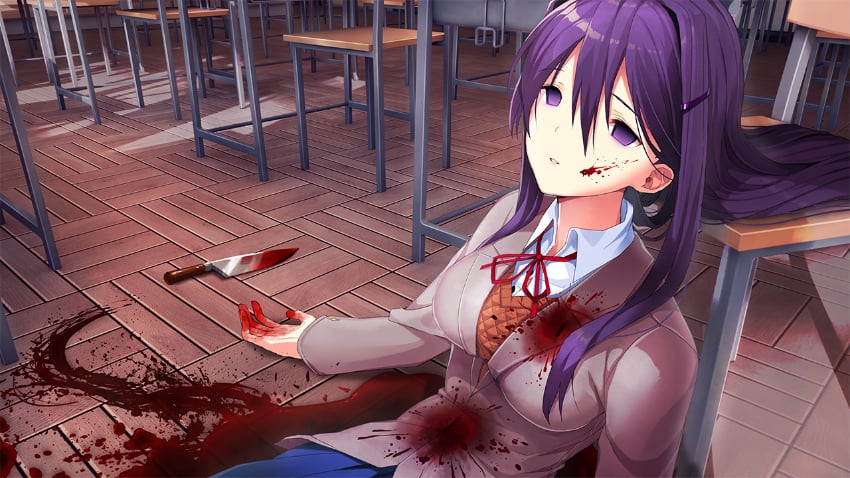 Les meilleures filles timides de tous les temps - Yuri (Doki Doki Literature Club)