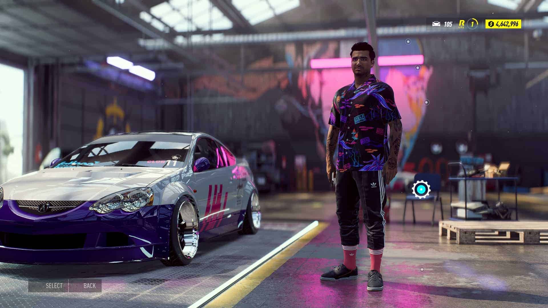 Need for Speed Heat - Garage