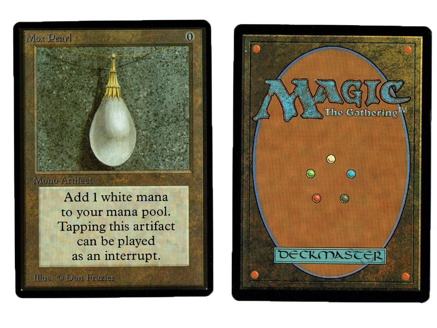 Cartes Magic The Gathering les plus rares - Perles Mox