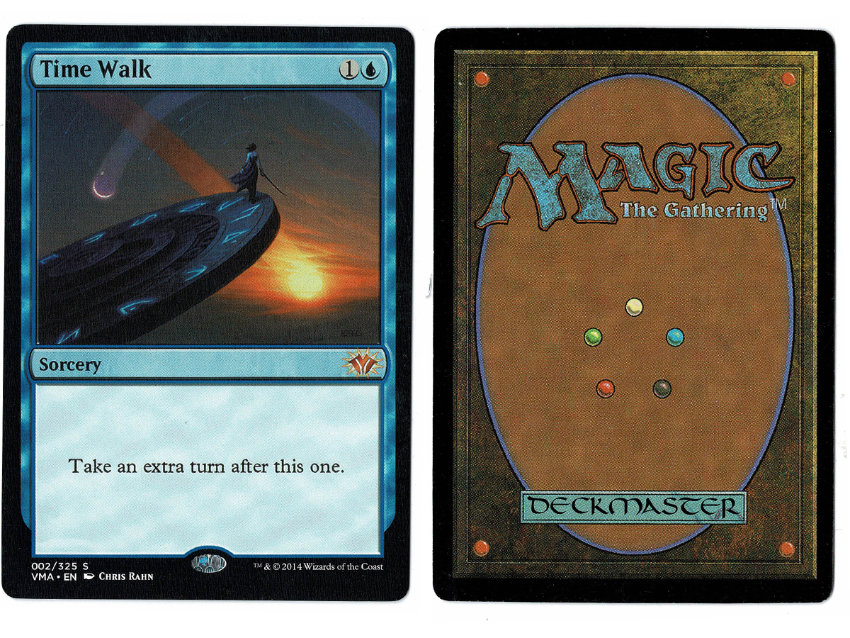 Cartes Magic The Gathering les plus rares - La marche du temps