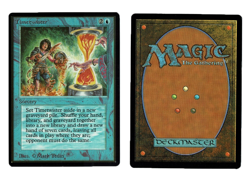 Les cartes les plus rares de Magic The Gathering - Timetwister