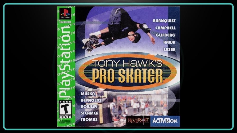 Meilleurs jeux PS1 - Tony Hawk's Pro Skater