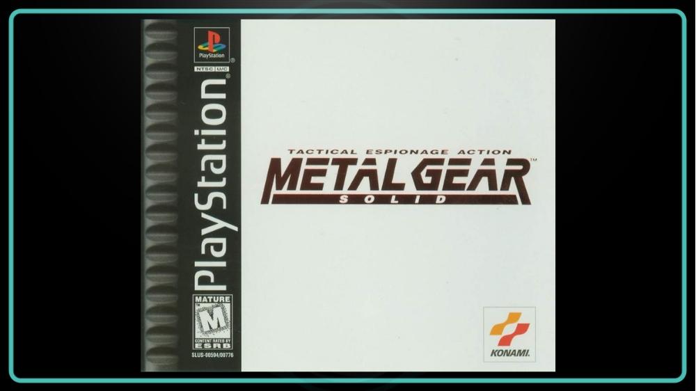 Meilleurs jeux PS1 - Metal Gear Solid