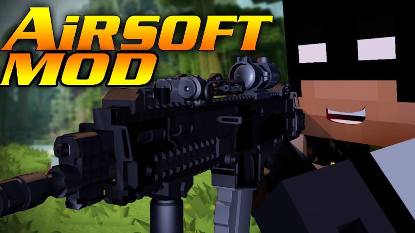 Les meilleurs mods d'armes à feu de Minecraft - Airsoft Guns